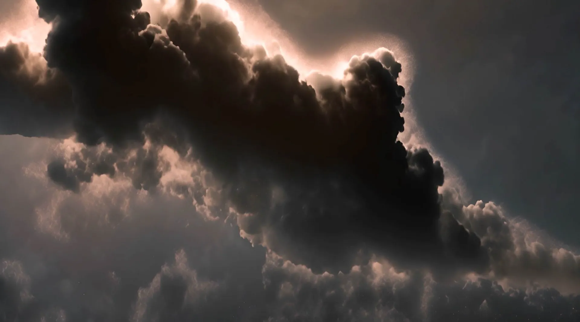 Majestic Cosmic Dust Cloud Motion Graphic Backdrop
